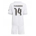 Real Madrid Aurelien Tchouameni #14 Hjemmedraktsett Barn 2025-26 Korte ermer (+ Korte bukser)